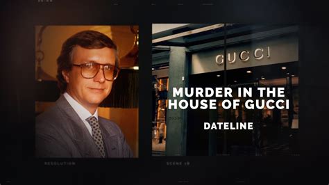 testimone omicidio gucci|Murder In The House Of Gucci .